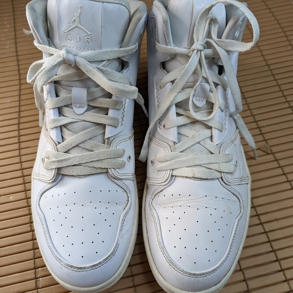 Nike Air Jordan 1 Flight 2 Hi Top White 555798-120 Size 10.5 A22pm main image 6